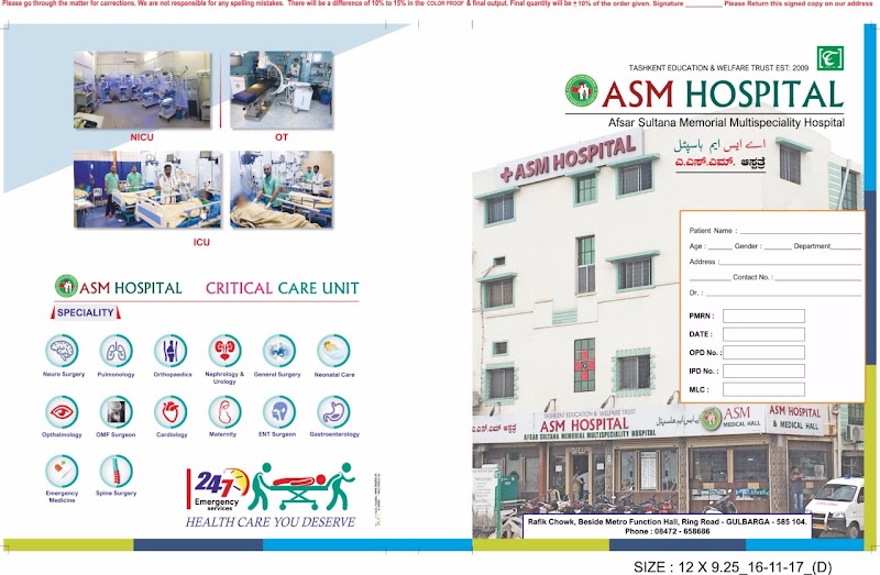 Asm Super Speciality Hospital Gulbarga